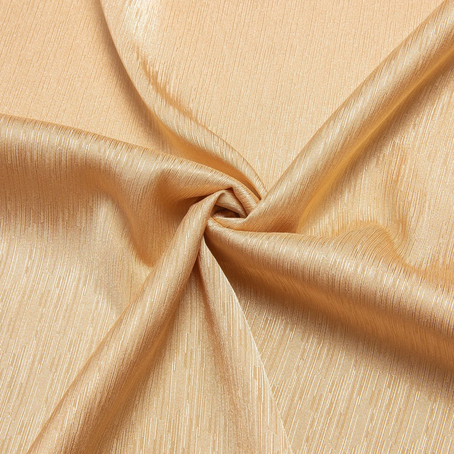 $19.99 Hi-Tie Yellow Shirt Beige Solid Silk Men's Long Sleeve Dress Shirt