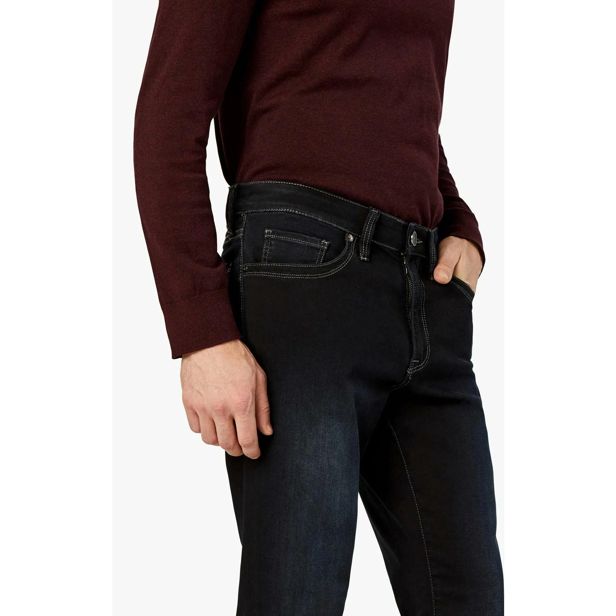 34 Heritage Charisma Relaxed Straight Jeans In Midnight Austin
