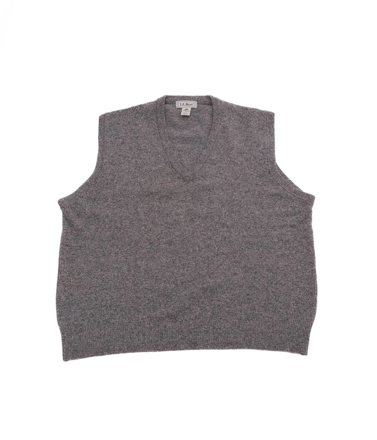 80's L.L.Bean Knit Vest (Dark Grey)