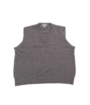 80's L.L.Bean Knit Vest (Dark Grey)