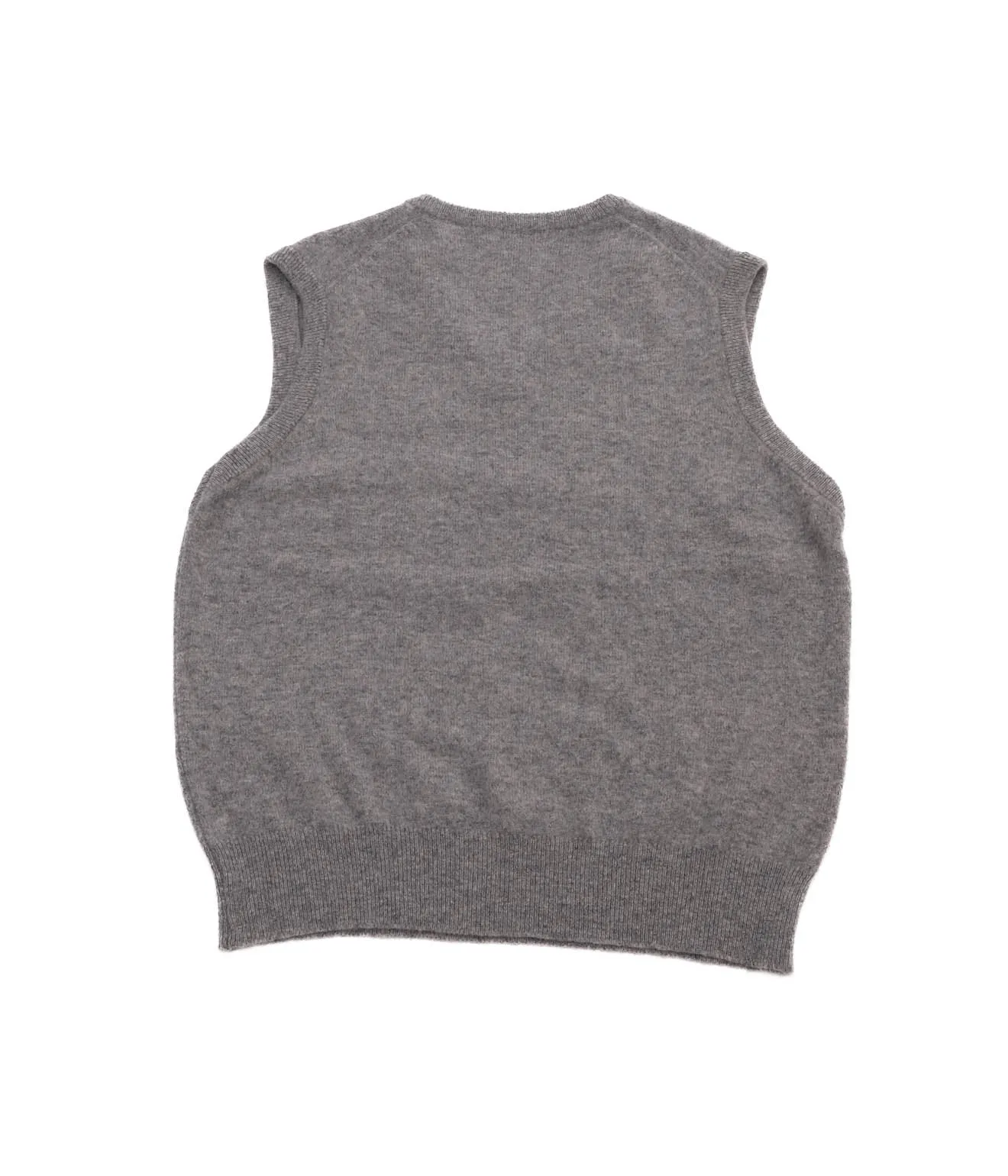 80's L.L.Bean Knit Vest (Light Grey)