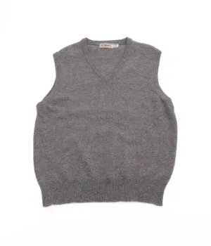 80's L.L.Bean Knit Vest (Light Grey)