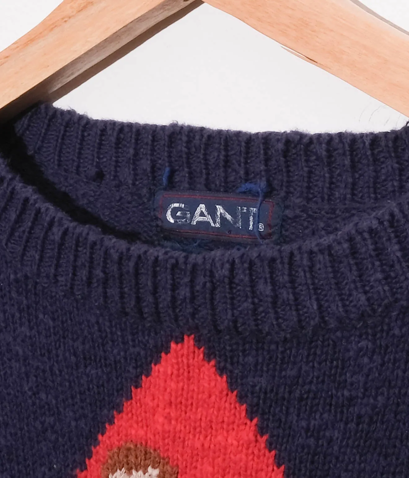 90's GANT Golf Cotton Sweater (Navy)