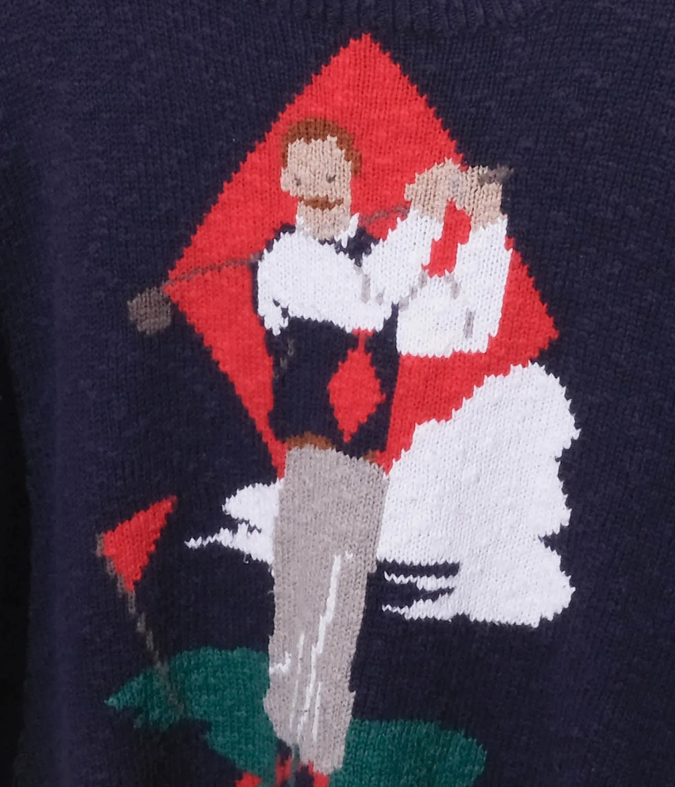 90's GANT Golf Cotton Sweater (Navy)