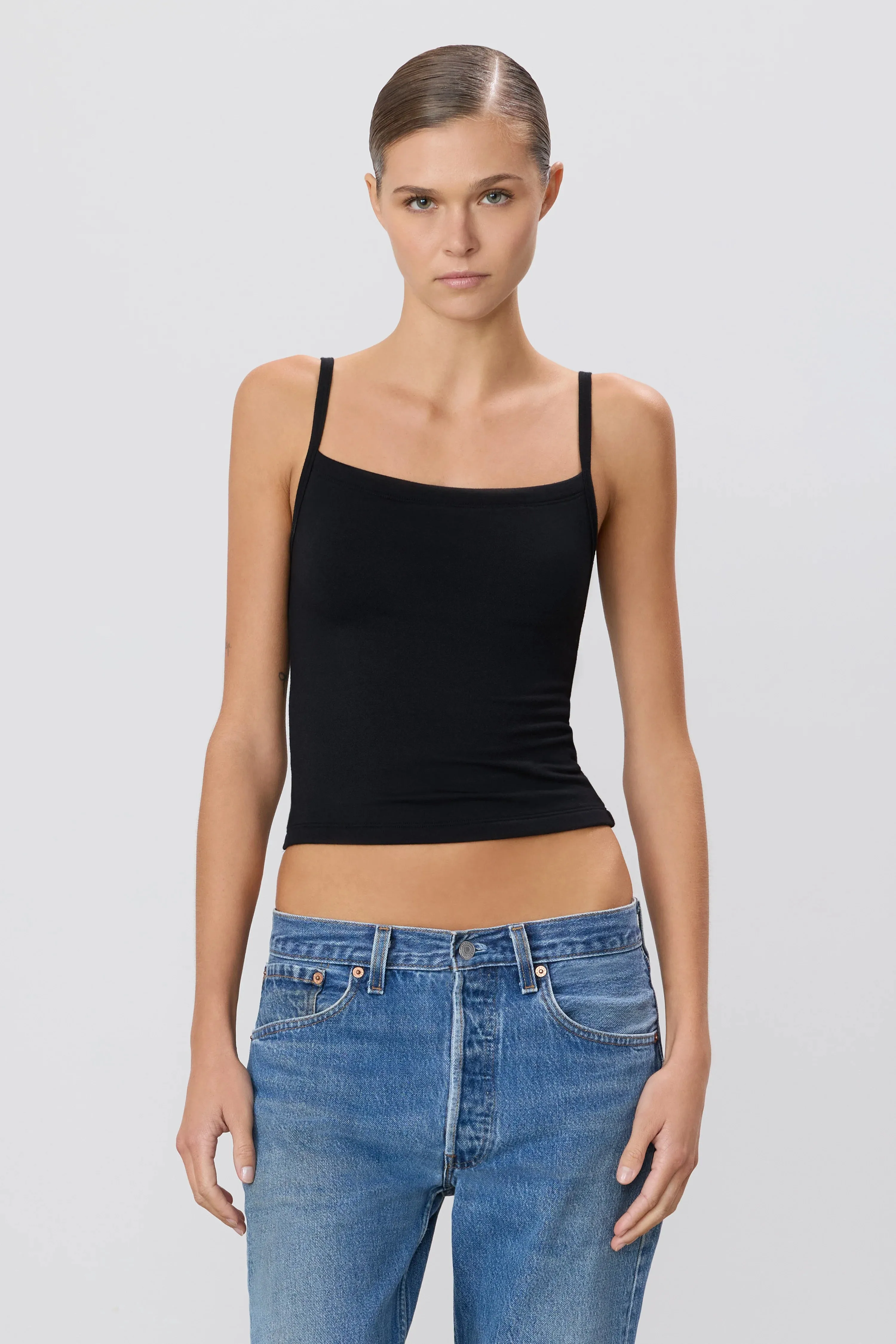 '90s Tank in Black