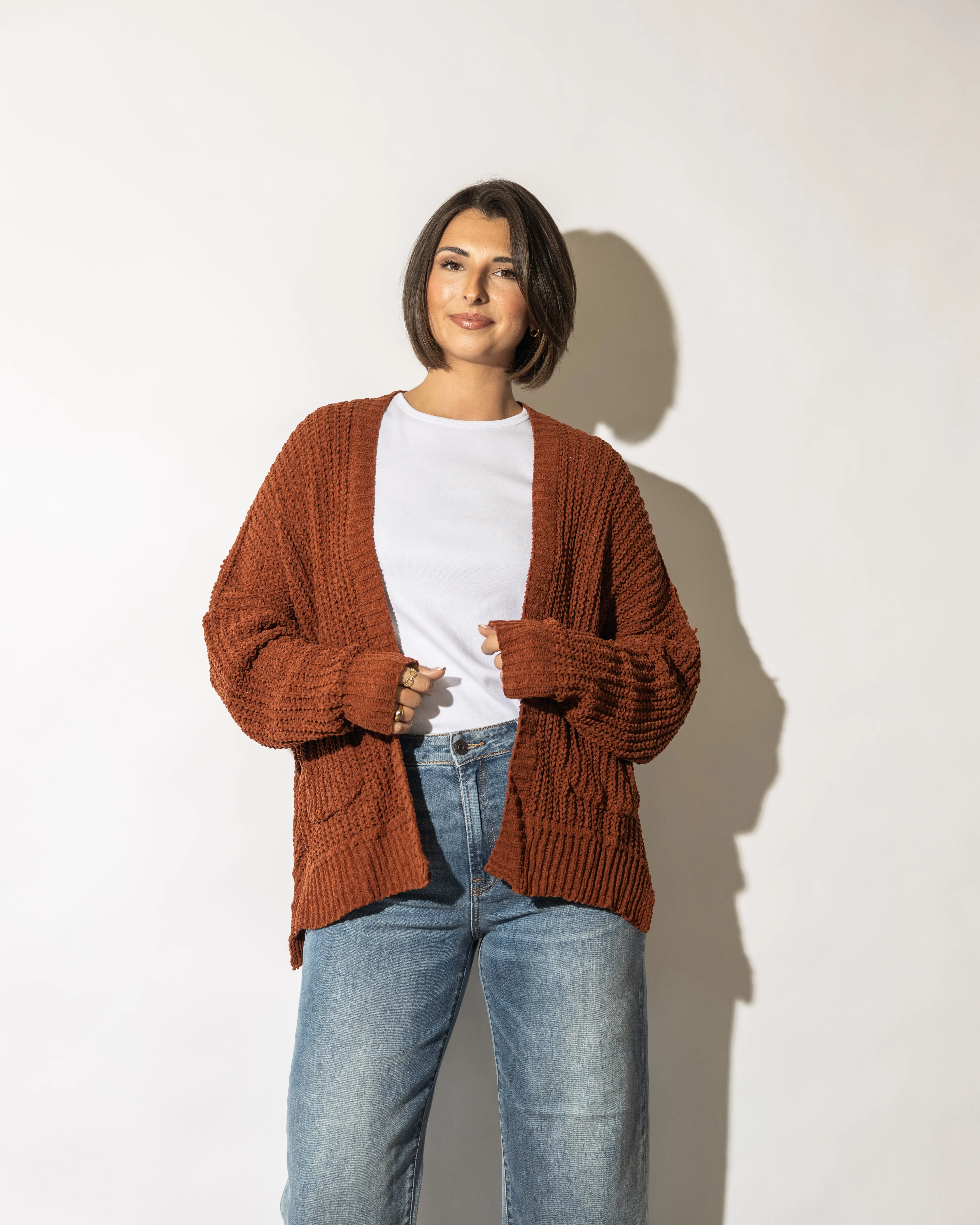 Aylan Chenille Cardigan
