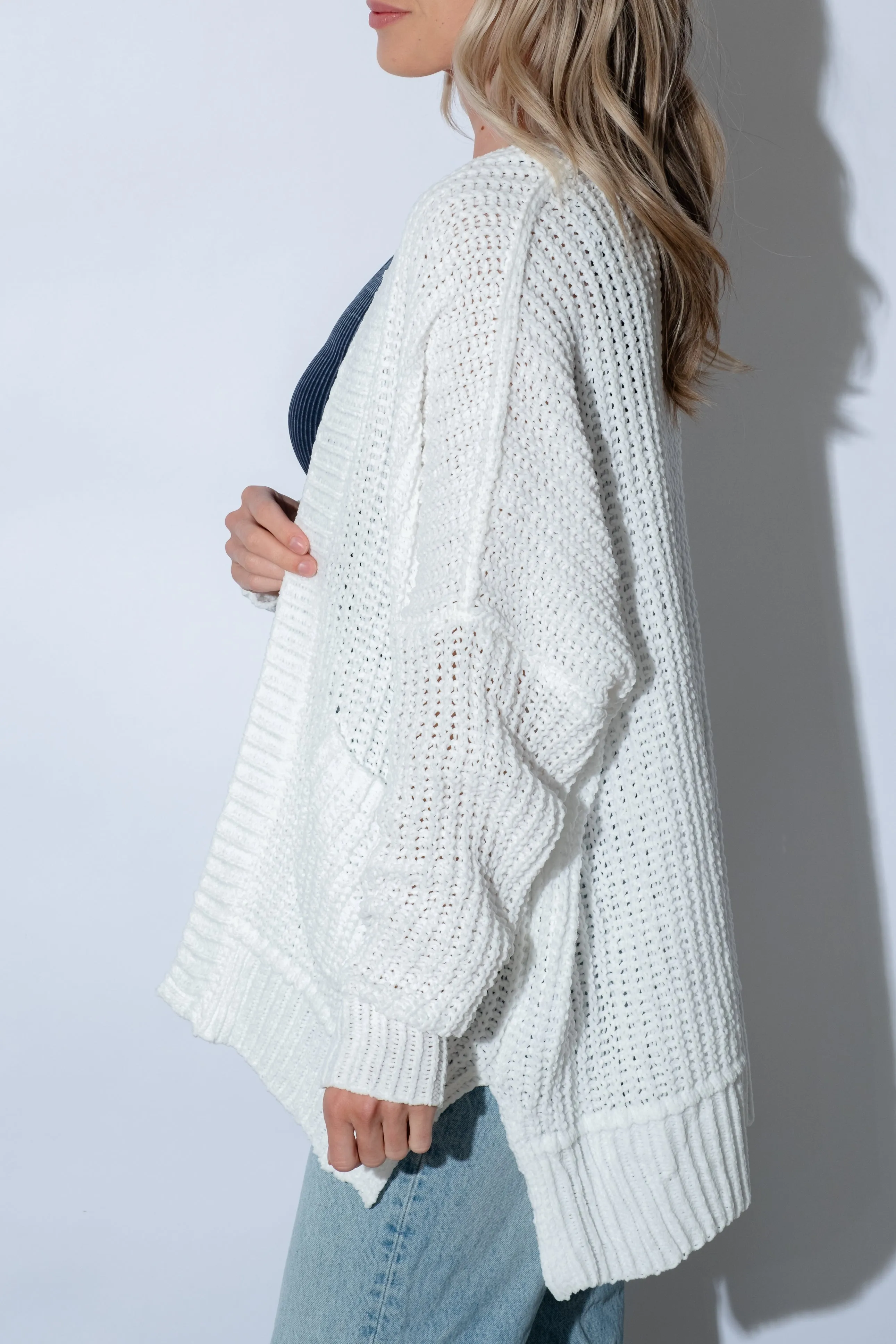 Aylan Chenille Cardigan