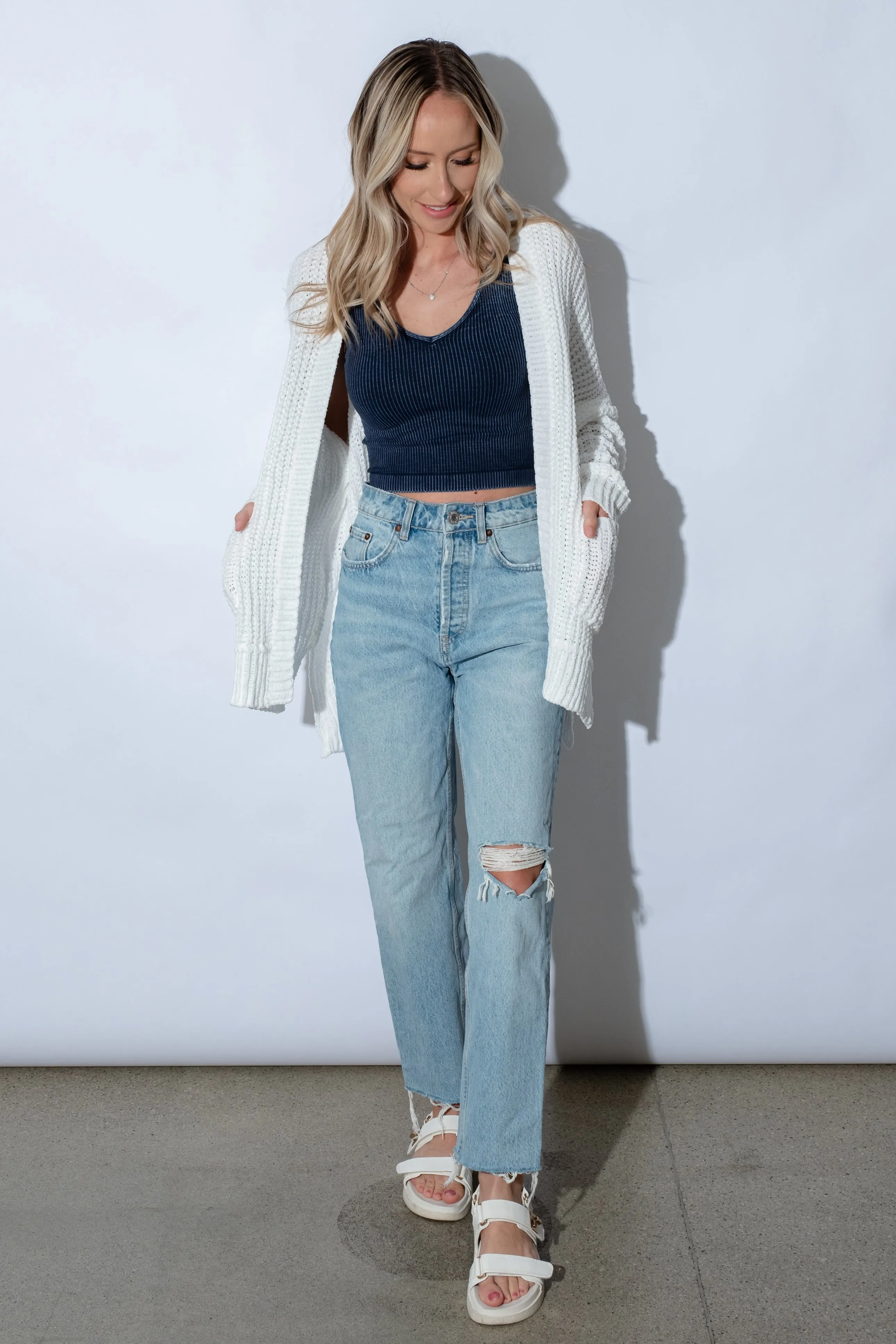 Aylan Chenille Cardigan