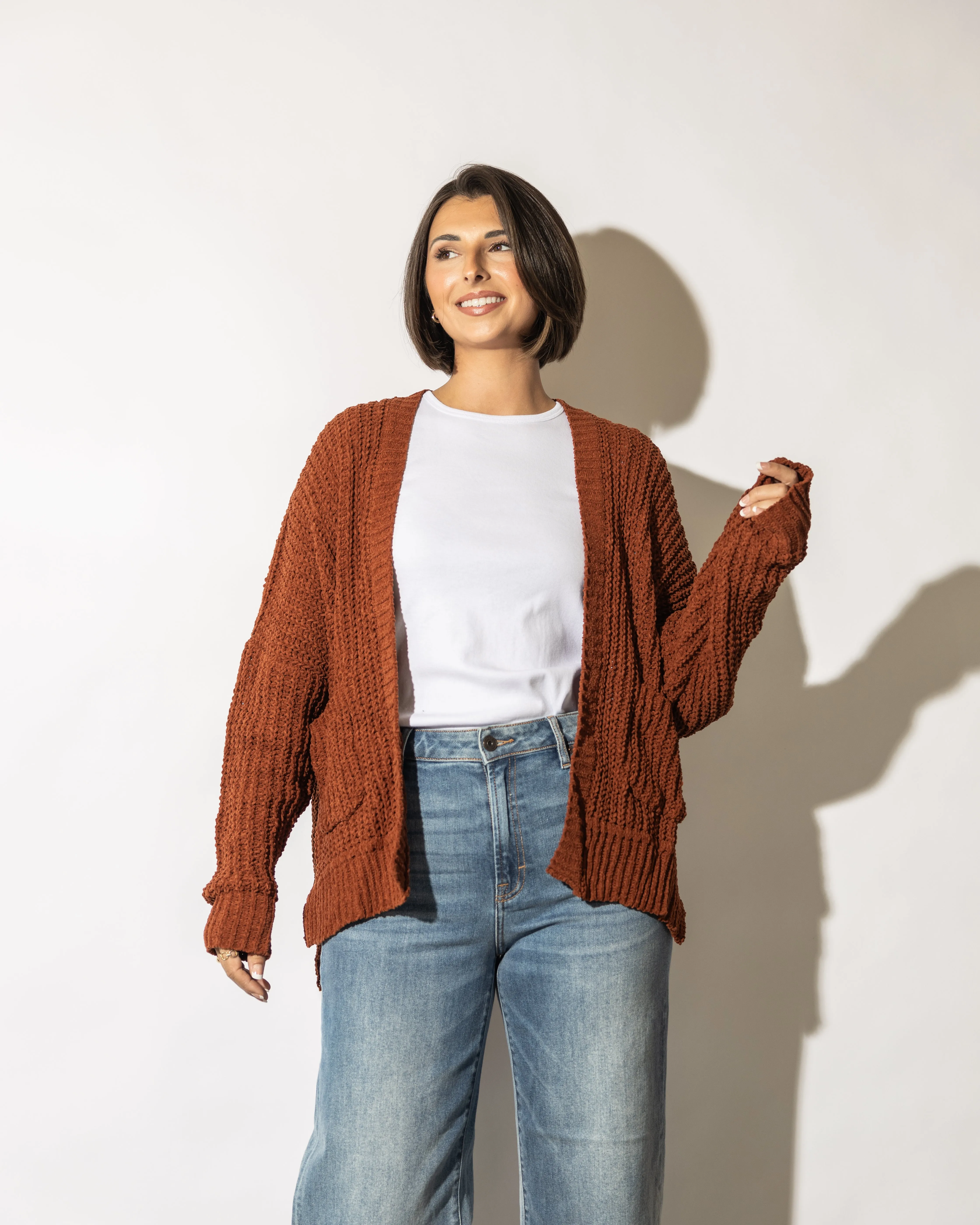 Aylan Chenille Cardigan