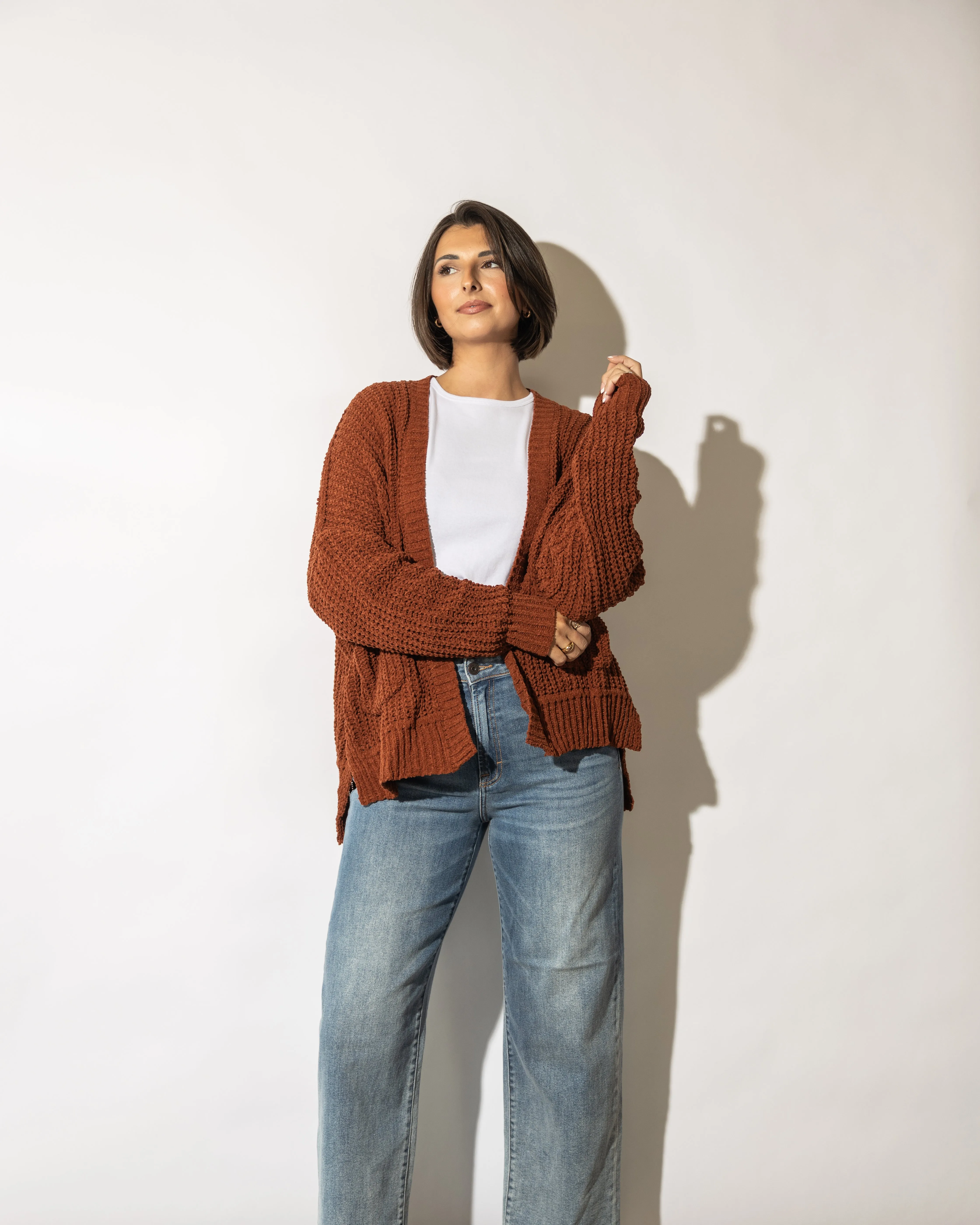 Aylan Chenille Cardigan