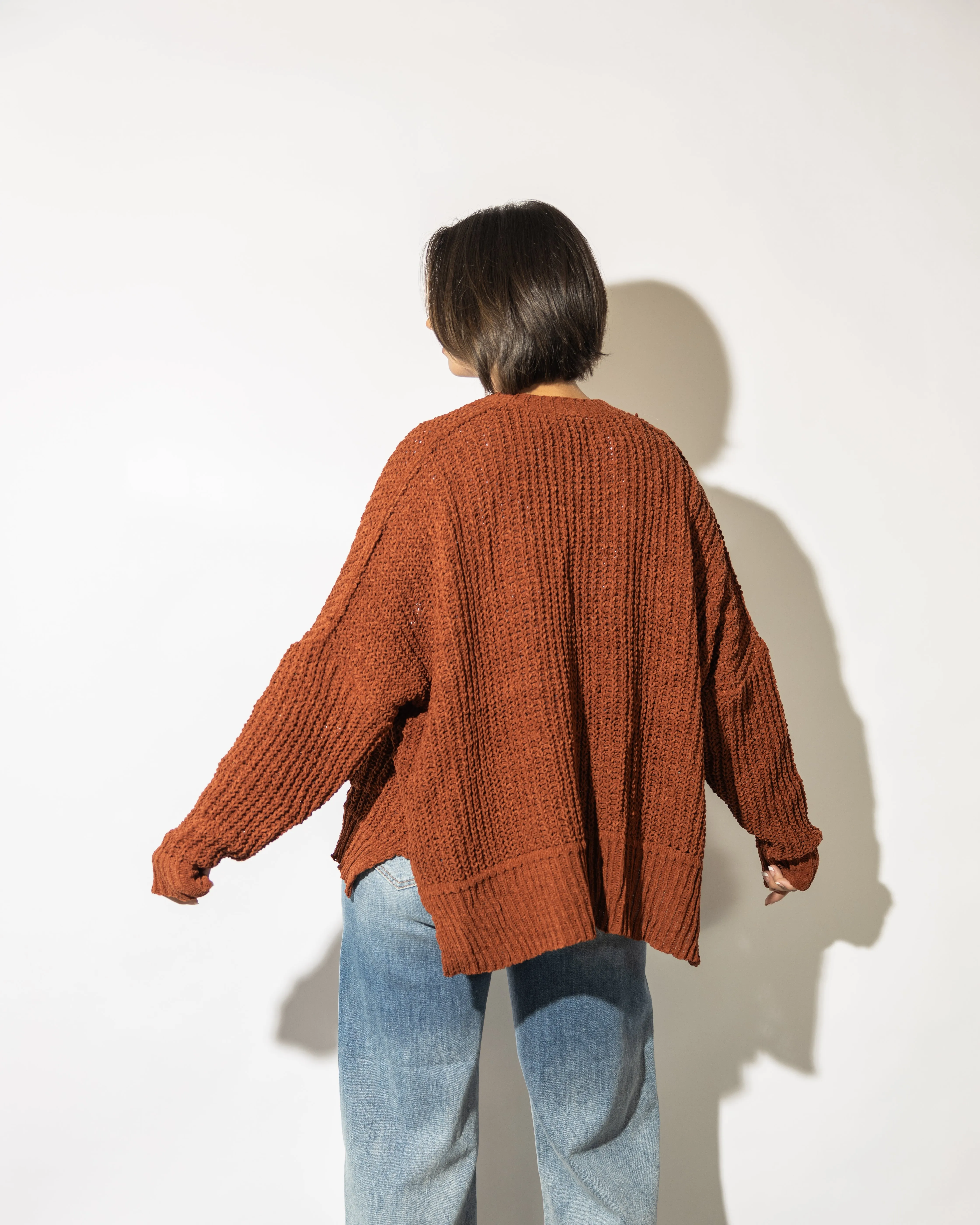 Aylan Chenille Cardigan