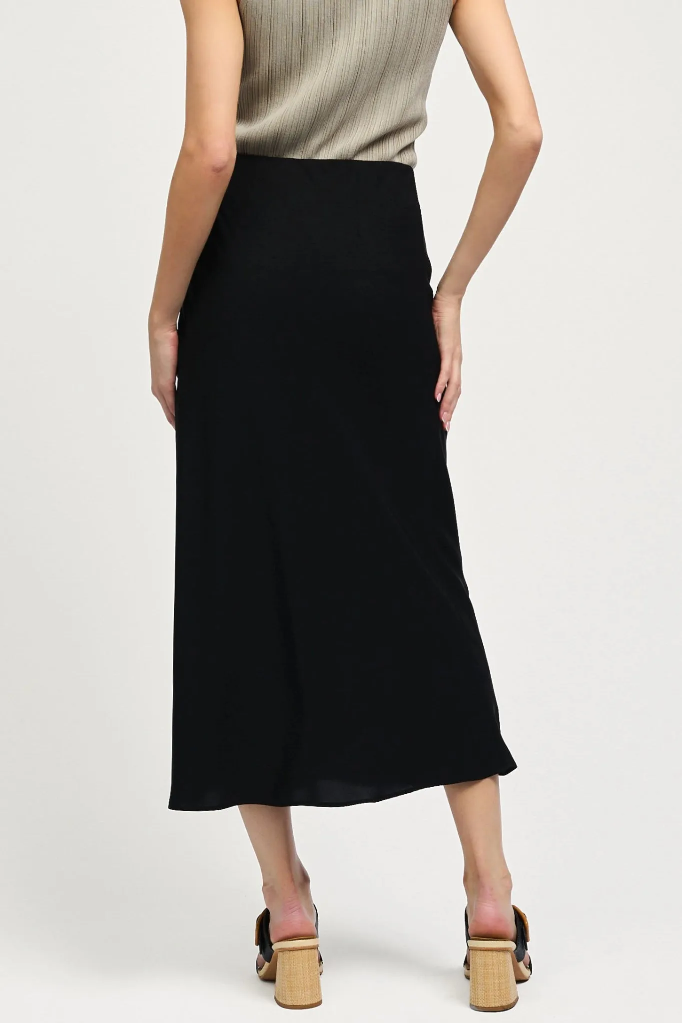 Bias Midi Skirt