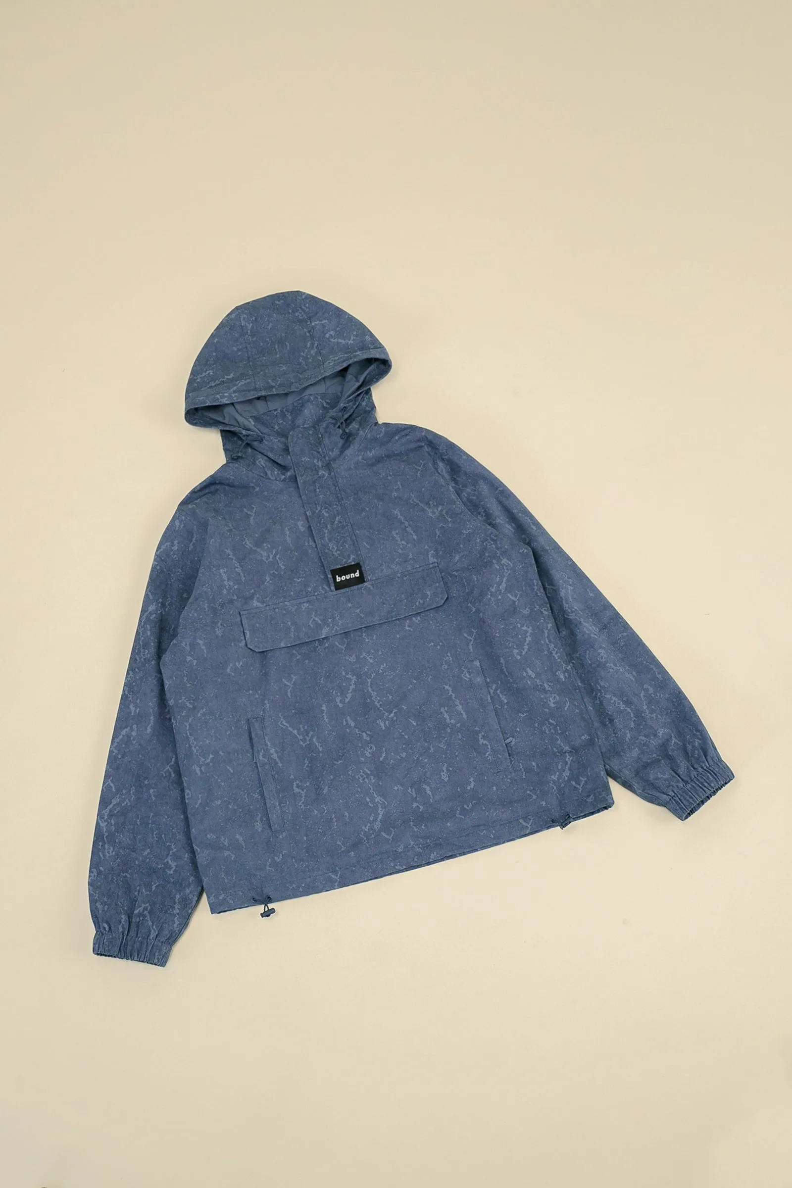 bound Camo Blue Canvas Smock Jacket