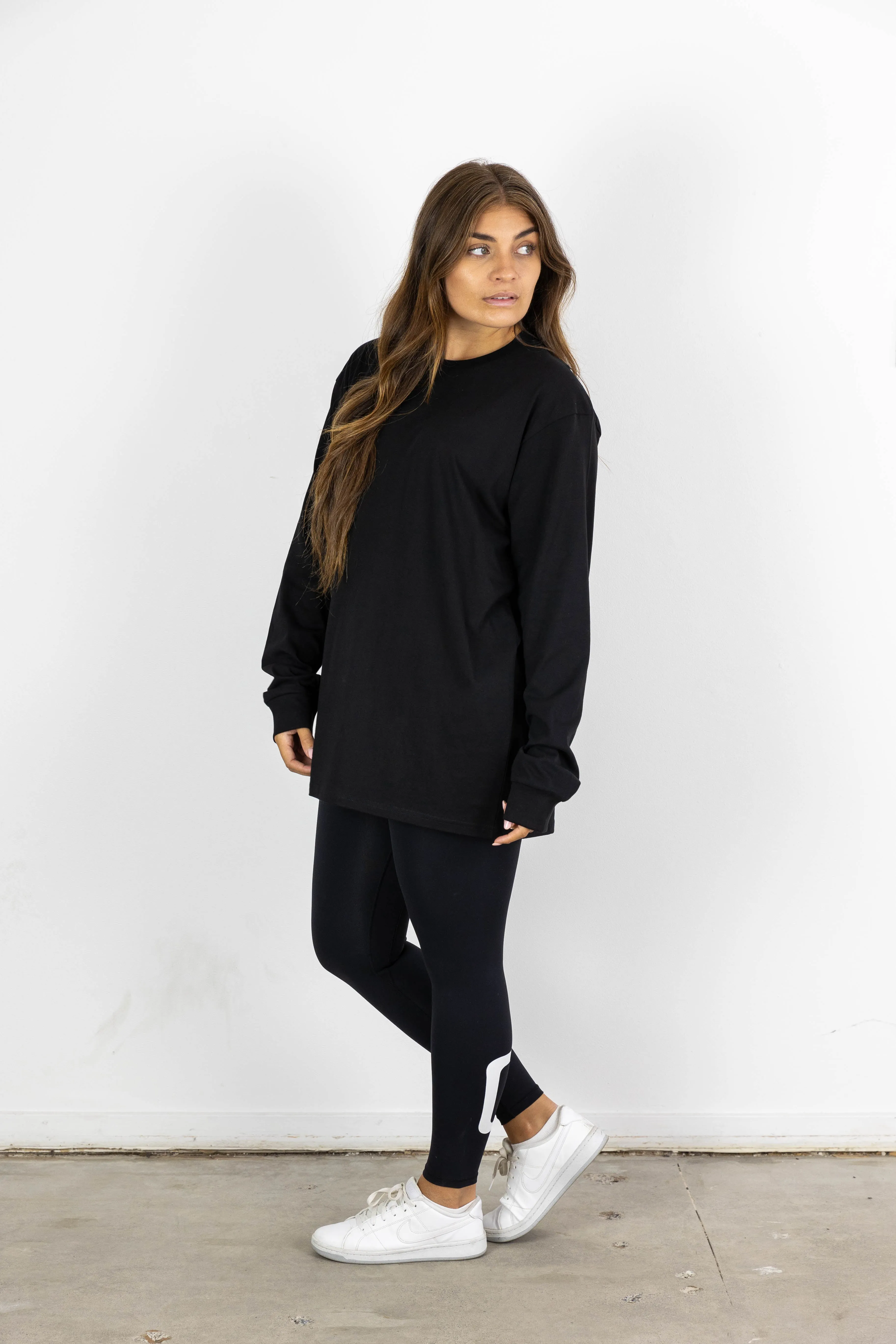 BROOK LONGSLEEVE TEE PINK/BLACK