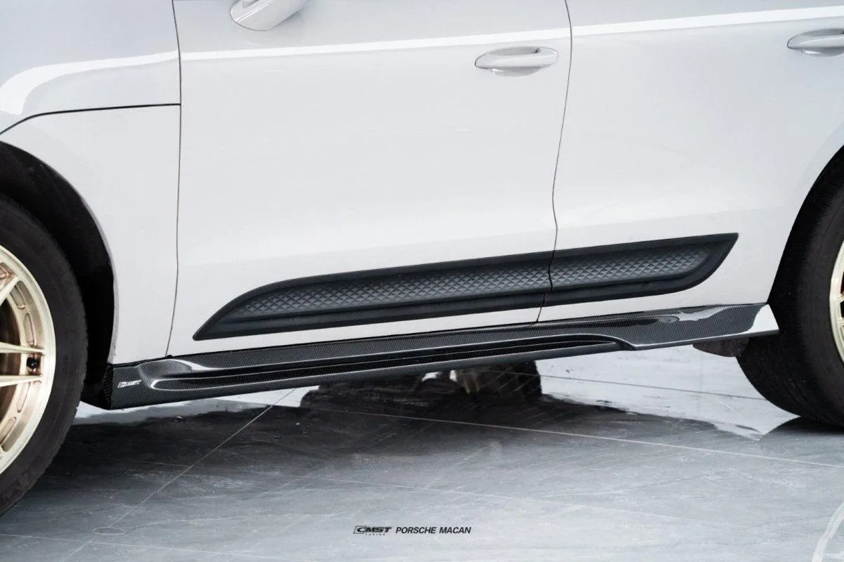 CMST Tuning Side Skirts for Porsche Macan 95B.3 Base/S/T Carbon Fiber/FRP