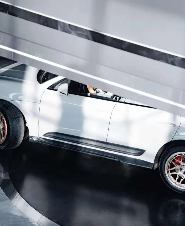 CMST Tuning Side Skirts for Porsche Macan 95B.3 Base/S/T Carbon Fiber/FRP