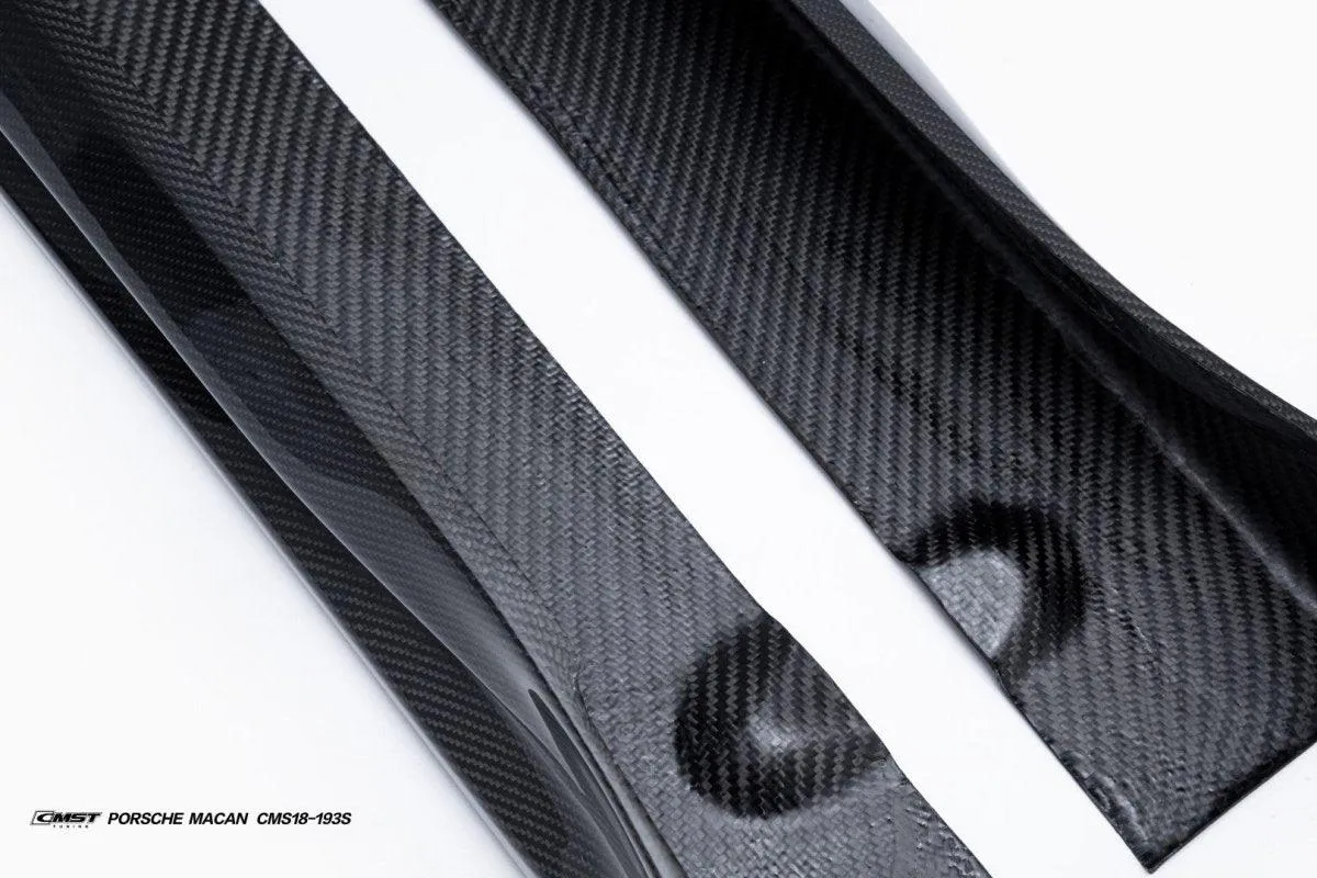 CMST Tuning Side Skirts for Porsche Macan 95B.3 Base/S/T Carbon Fiber/FRP