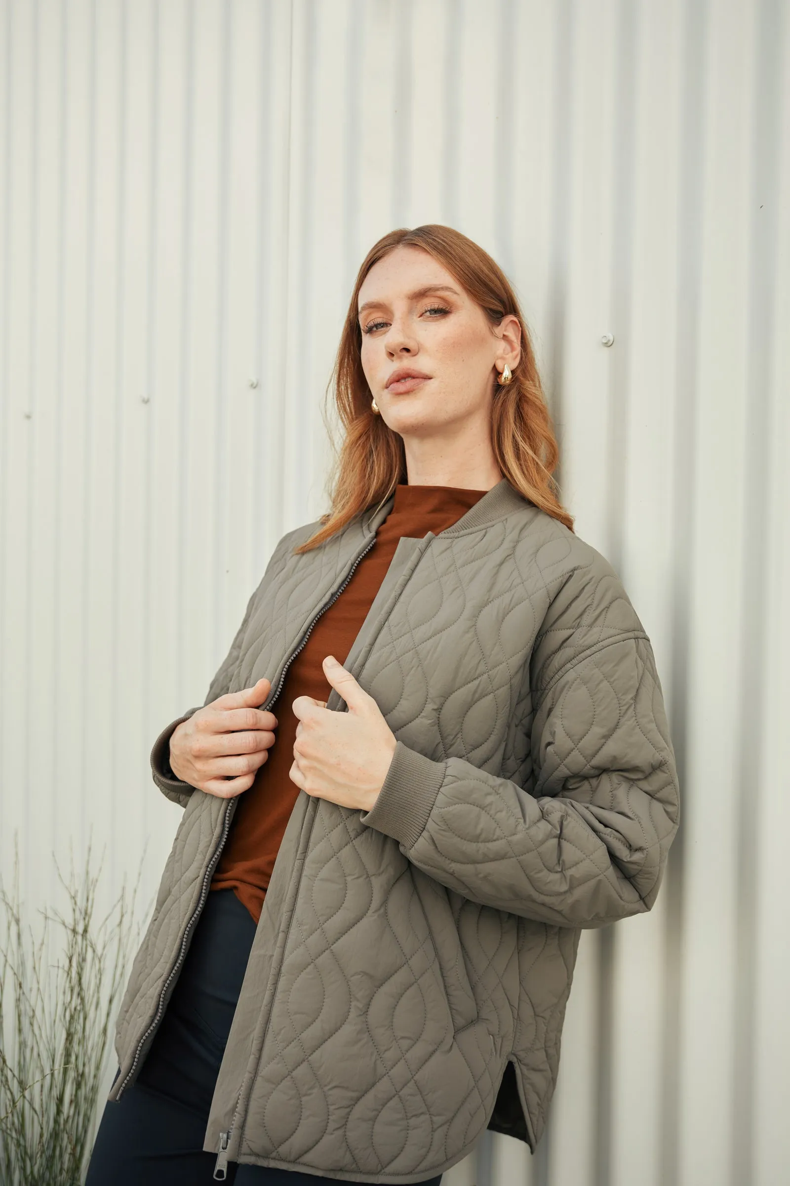 Colorado Quilted Jacket - Sage