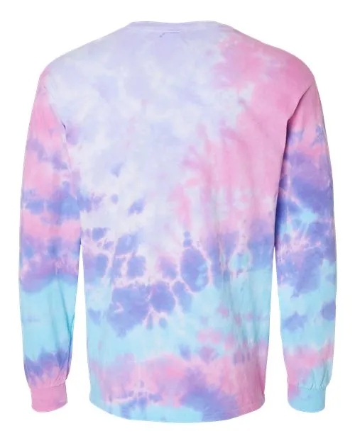 Colortone Men's Tie-Dyed Long Sleeve T-Shirt