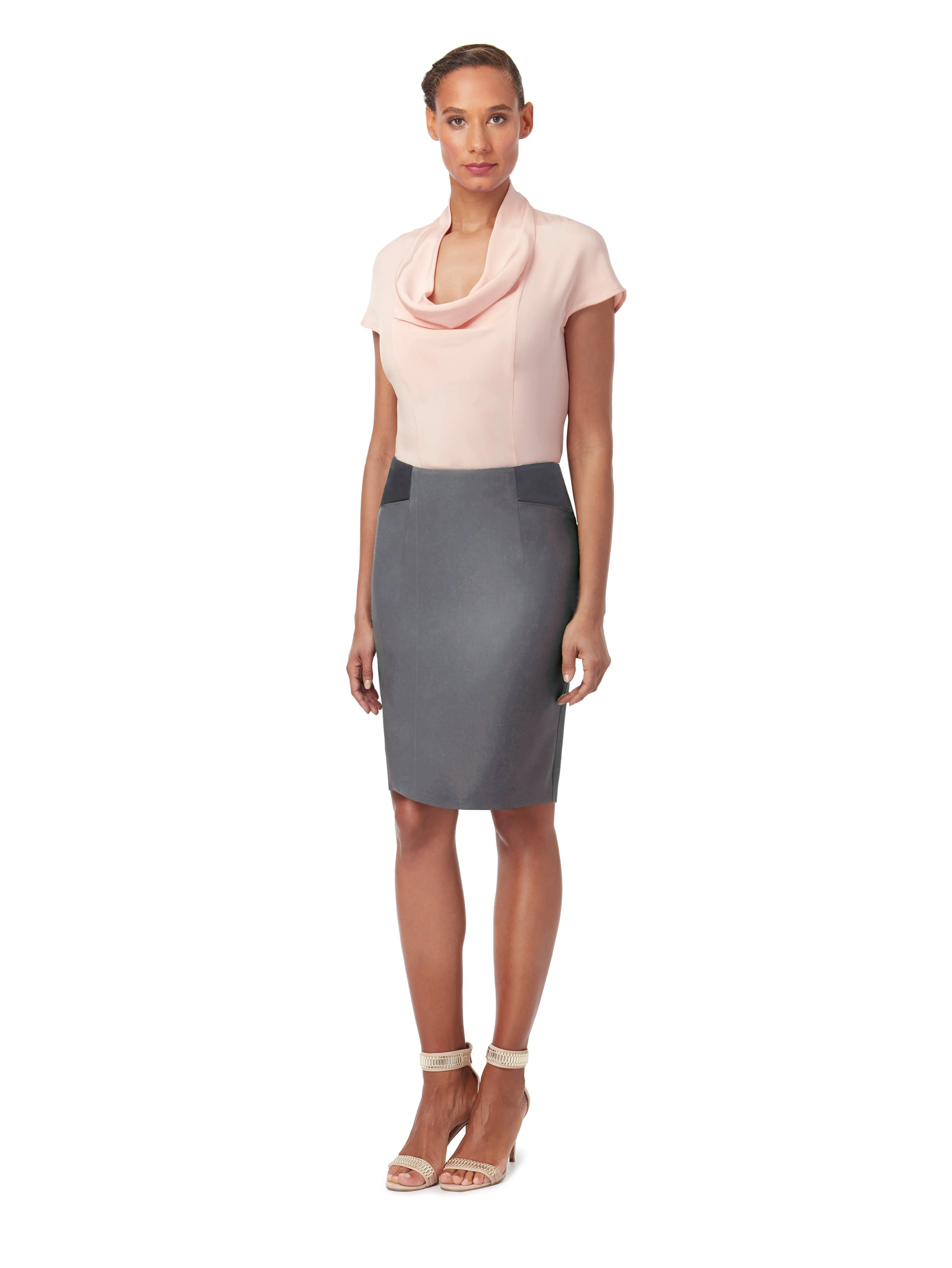 Column | Tailored Pencil Skirt