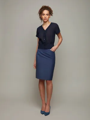 Column | Tailored Pencil Skirt