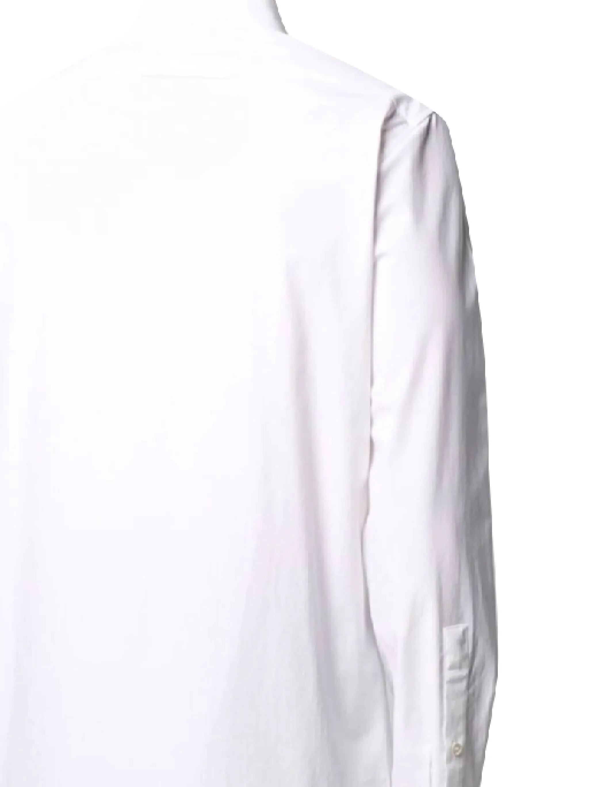 concealed front button placket shirt