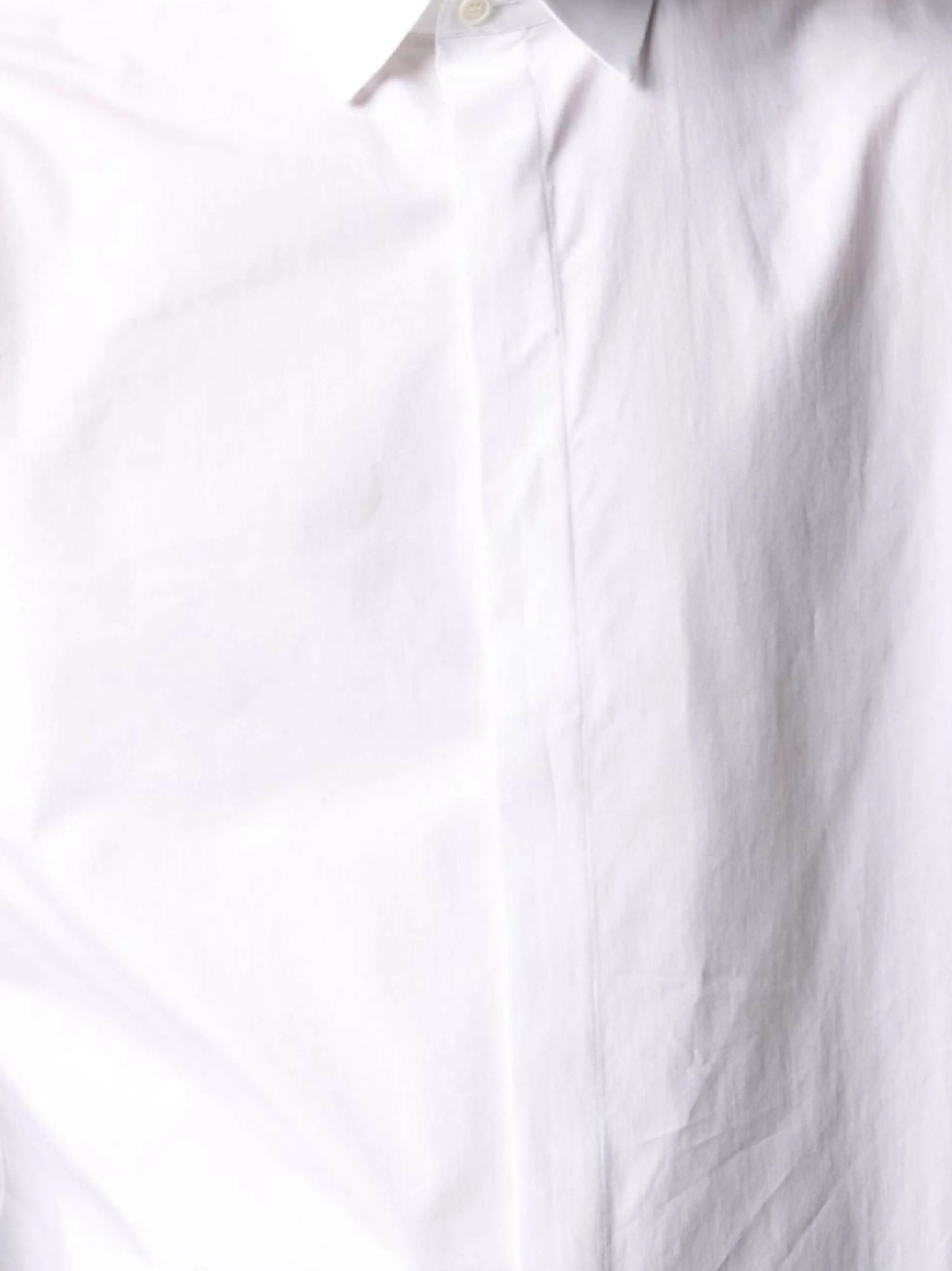 concealed front button placket shirt