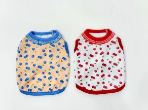 Cotton Cherry Sleeveless Top