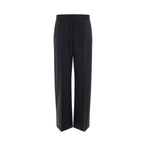Cut Out Trousers in Dark Blue