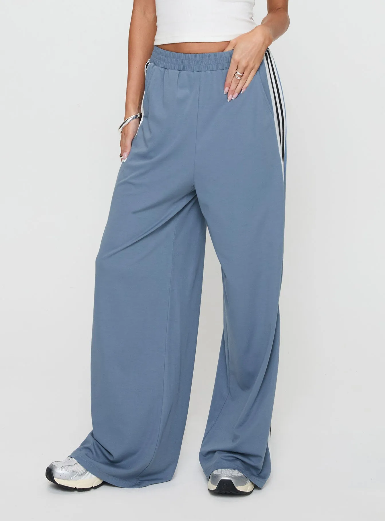 Dime Track Pants Blue
