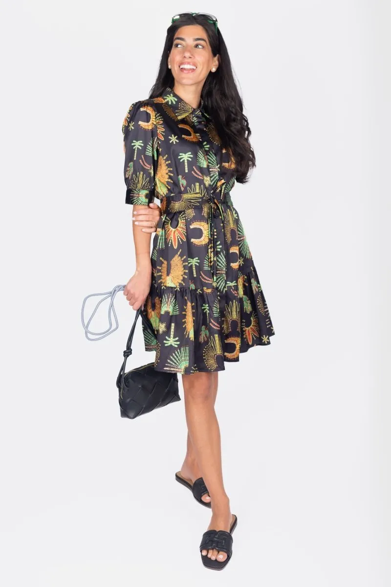 ELISA DRESS 36" (BLACK)