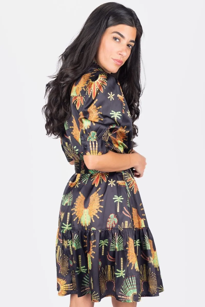 ELISA DRESS 36" (BLACK)