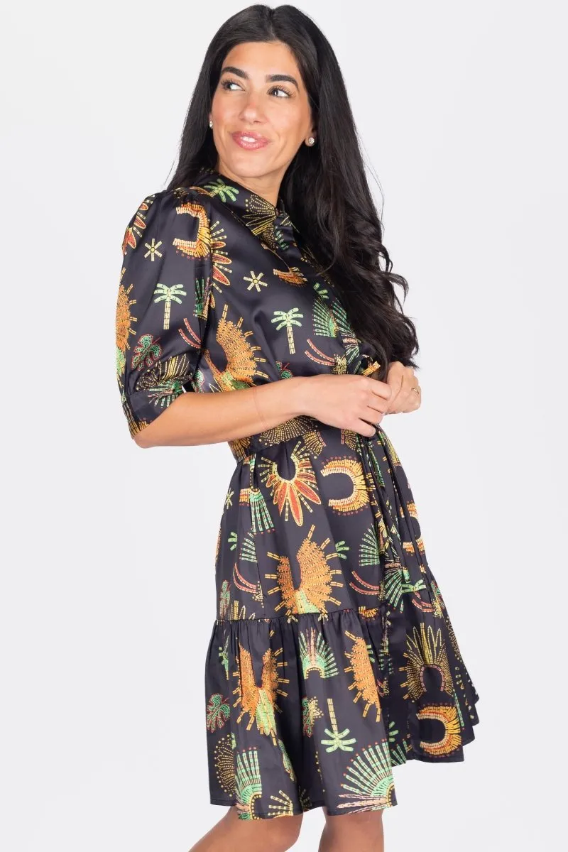 ELISA DRESS 36" (BLACK)