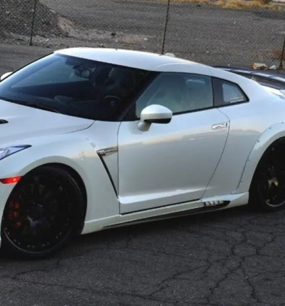 EPR USA WD Style Trunk Side Skirts for Nissan GTR R35 CBA DBA EBA Carbon Fiber/FRP