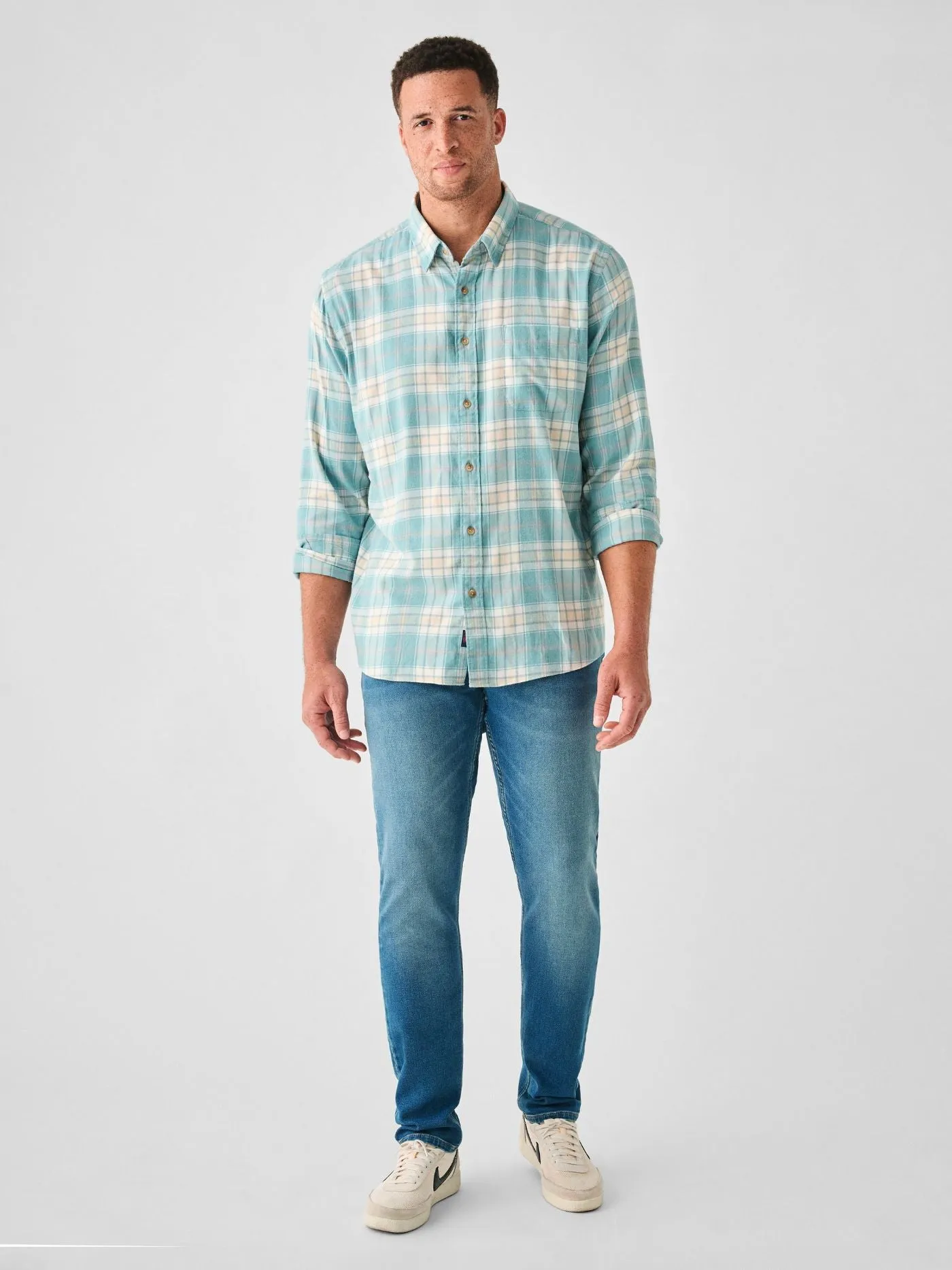 Faherty The All Time Shirt in Westport Plaid