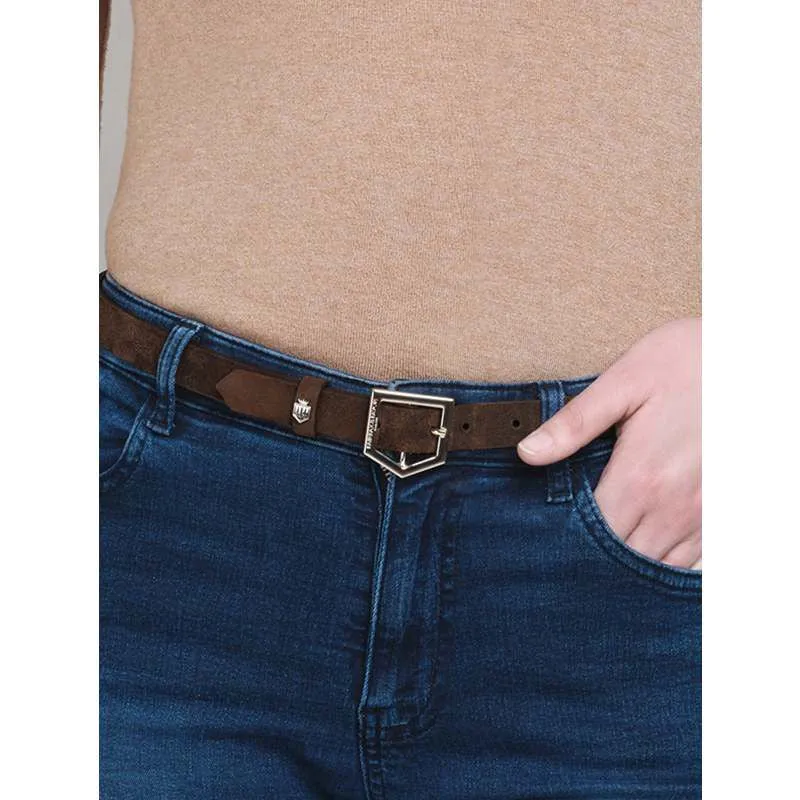 Fairfax & Favor Sennowe Ladies Belt - Chocolate