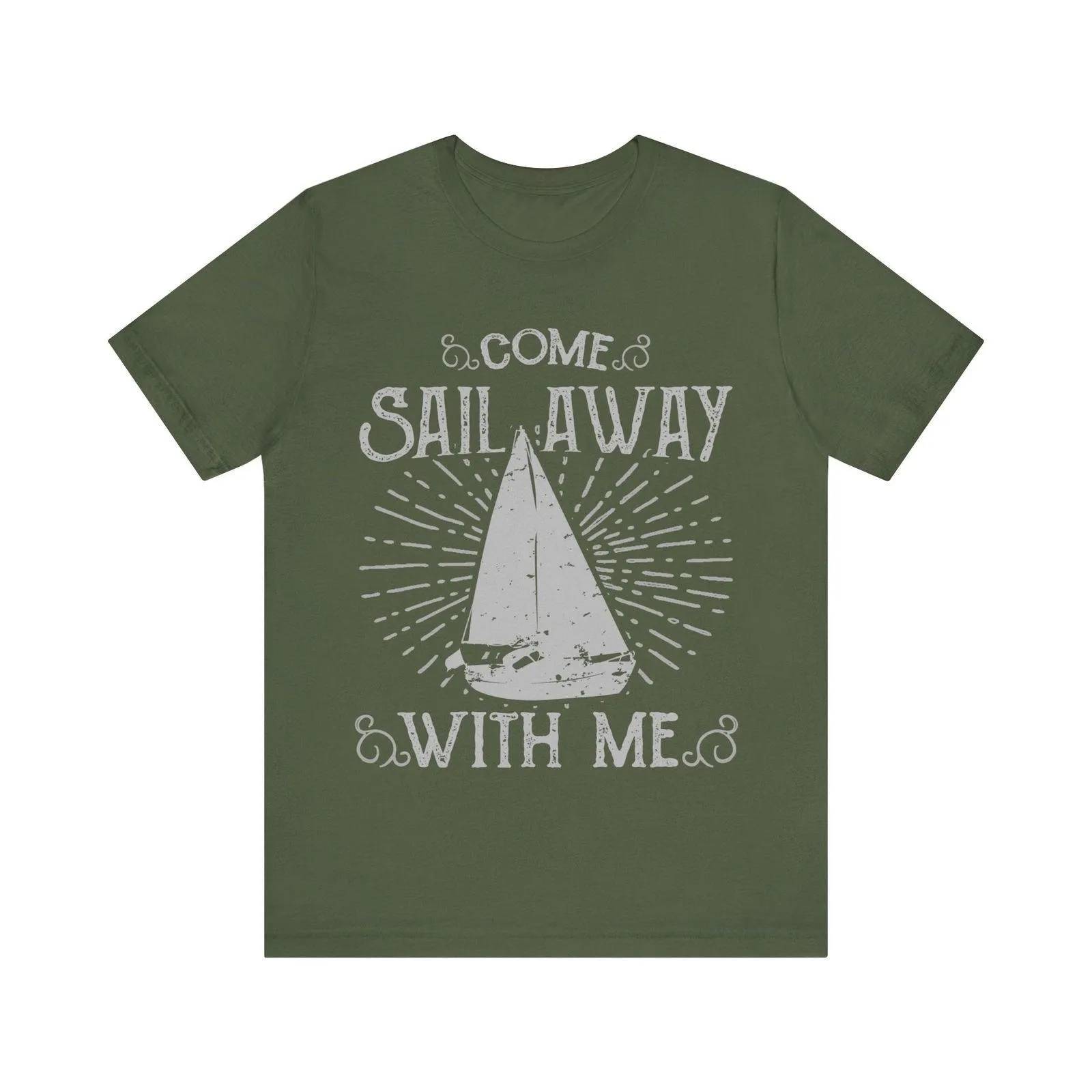 Fishing Sail Away T Shirt