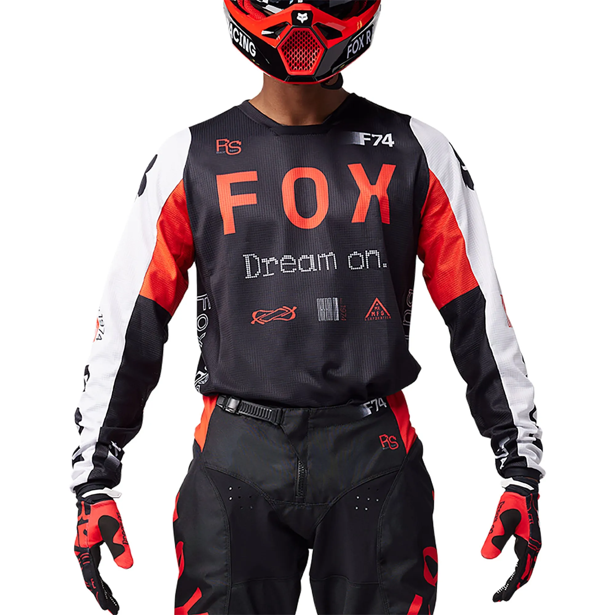 Fox Racing 180 Race Spec Offroad Jersey Fluorescent Red