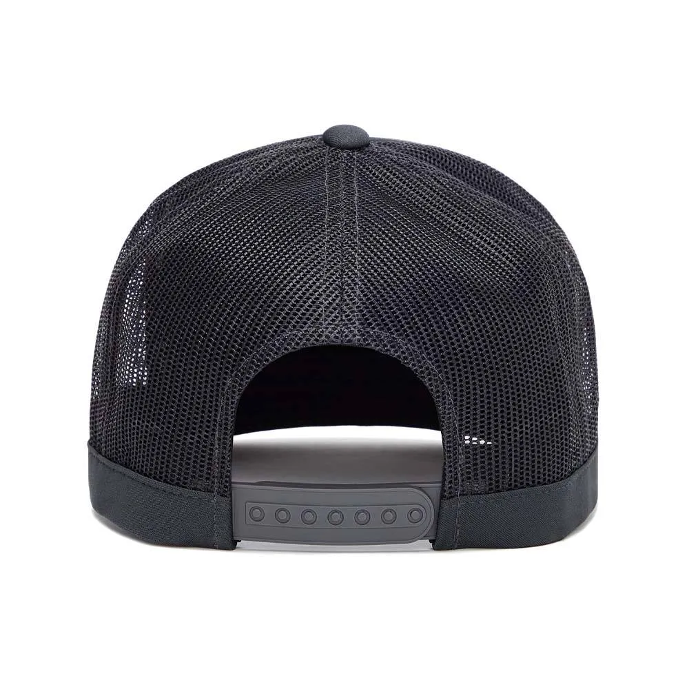 Gfore Monochrome Skull & Tees Interlock Knit Tall Trucker Golf Cap 2024