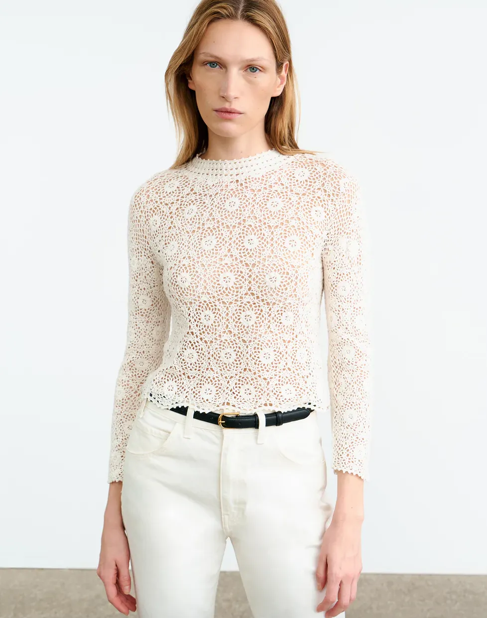 Gibson Sweater in Ivory