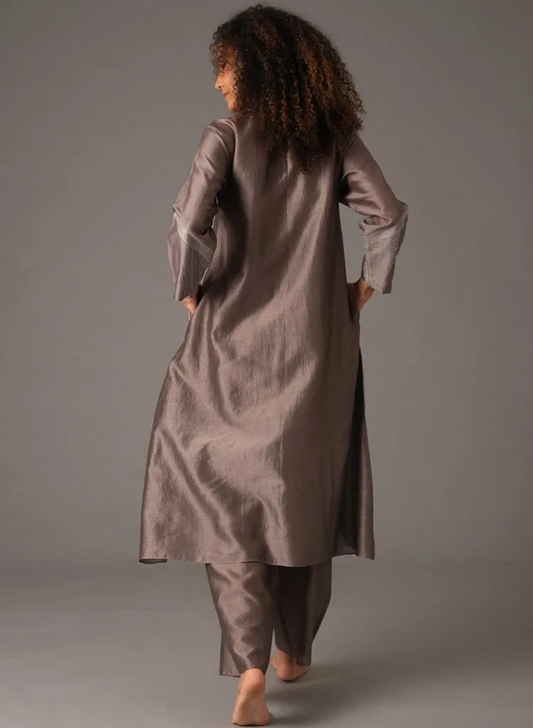 Greige Dress Set