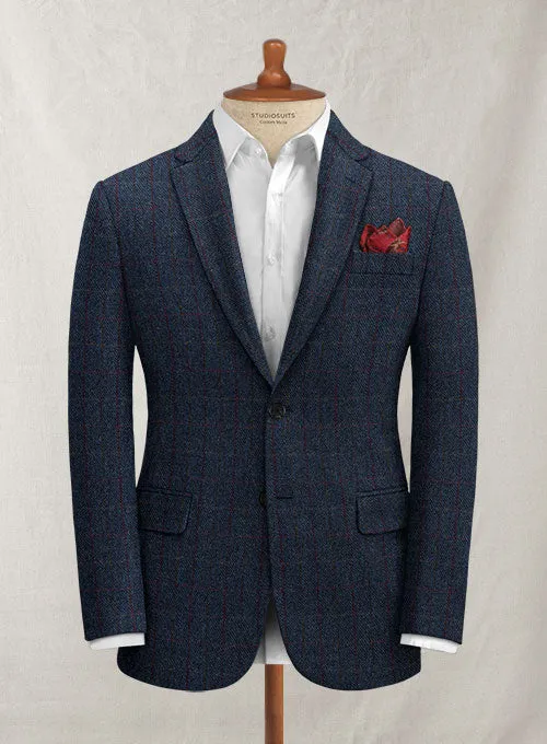 Harris Tweed King Blue Jacket
