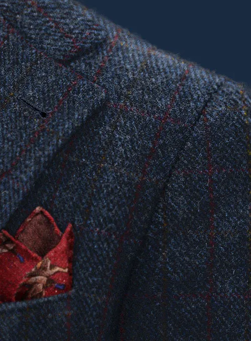 Harris Tweed King Blue Jacket