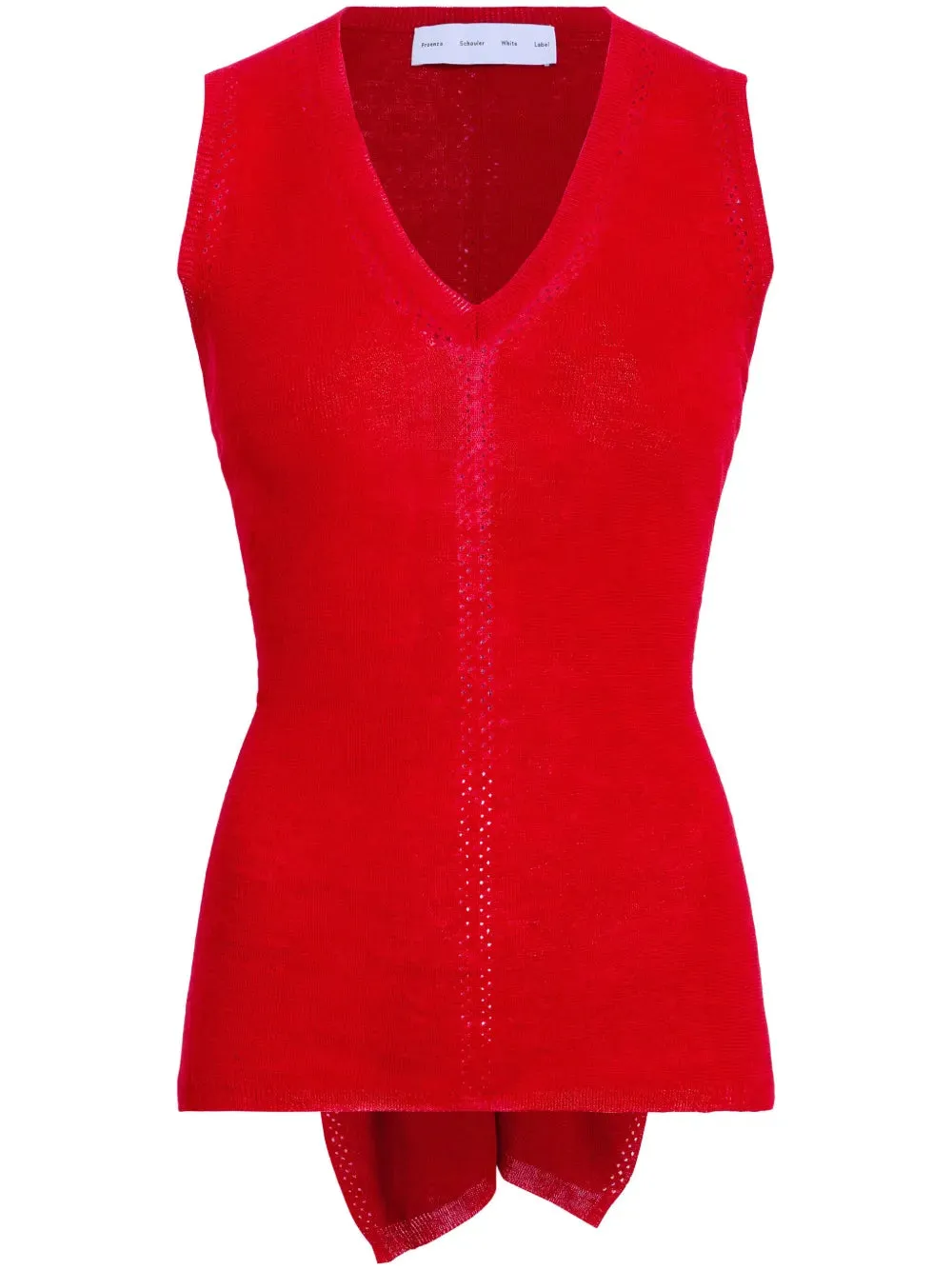 Heyde Knit Sweater in Dark Poppy