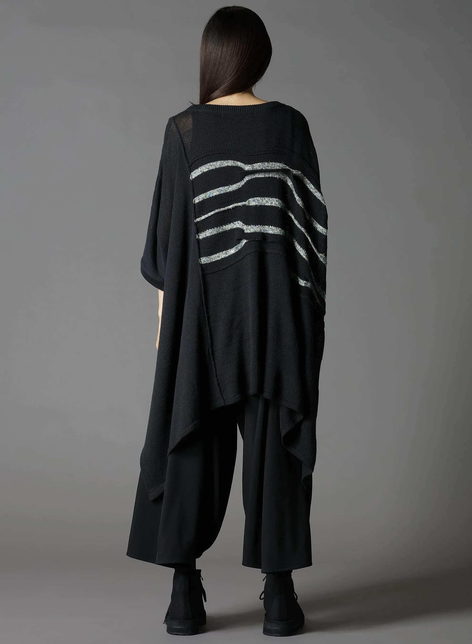HI TWIST COTTON ORVER SIZE KNIT