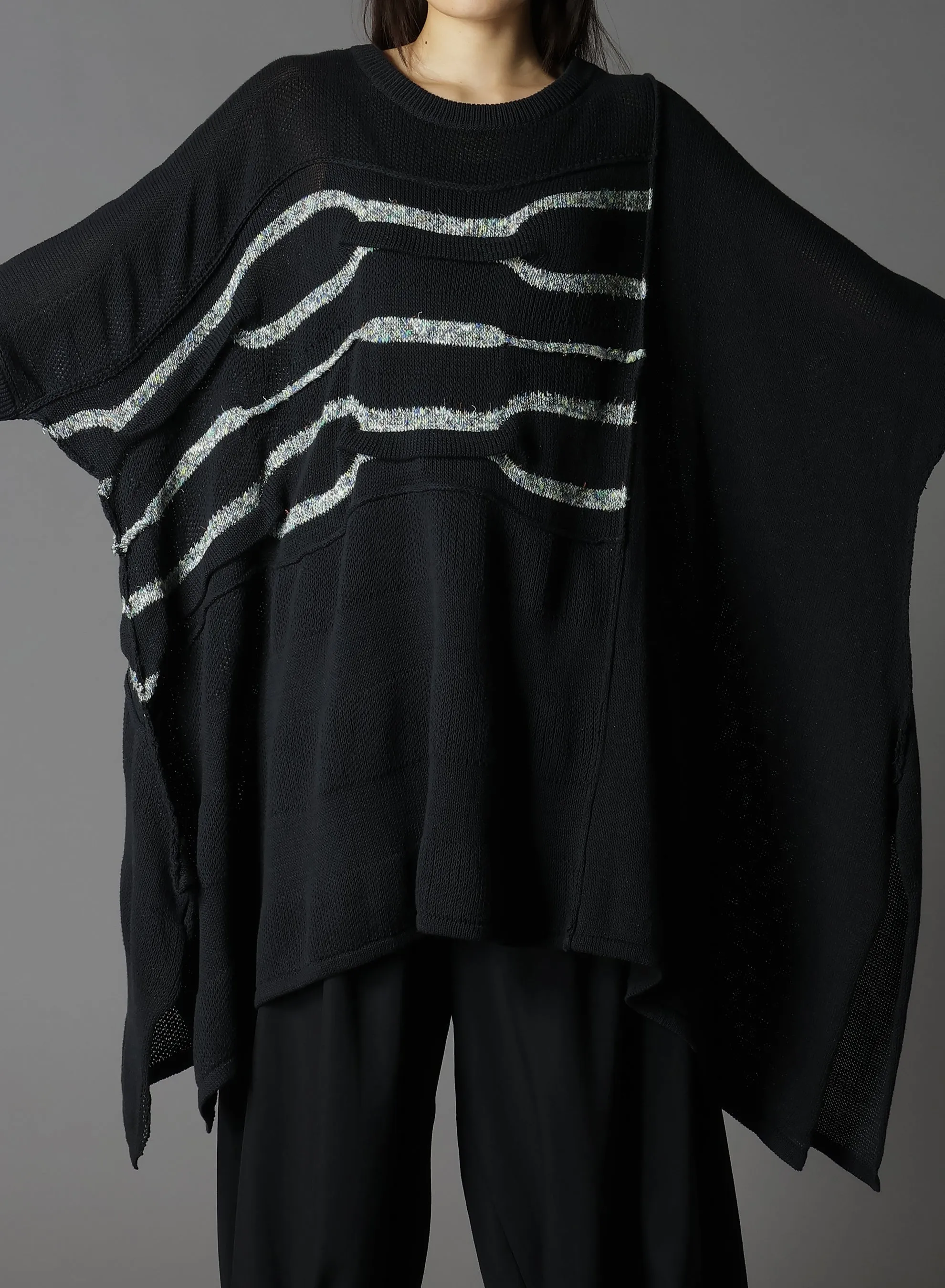 HI TWIST COTTON ORVER SIZE KNIT