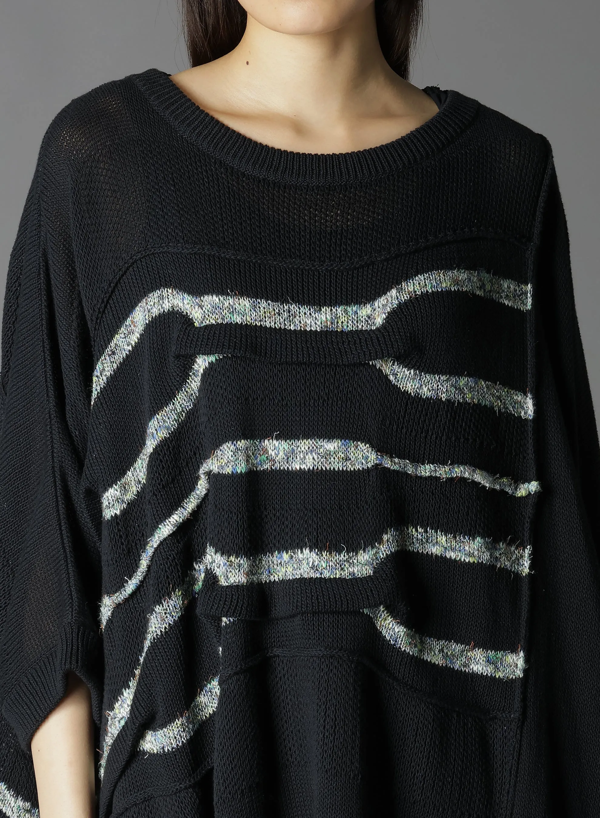 HI TWIST COTTON ORVER SIZE KNIT