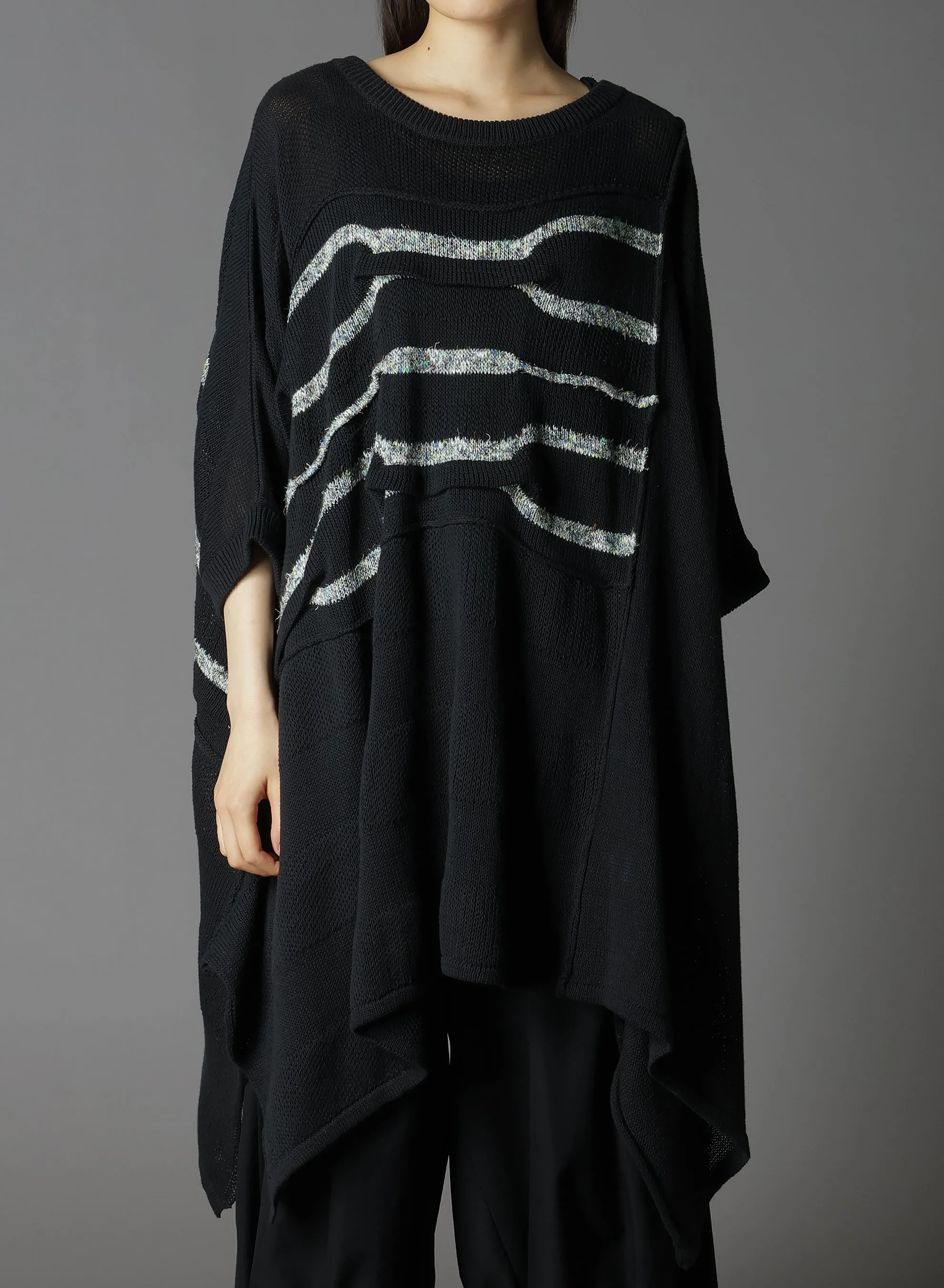 HI TWIST COTTON ORVER SIZE KNIT