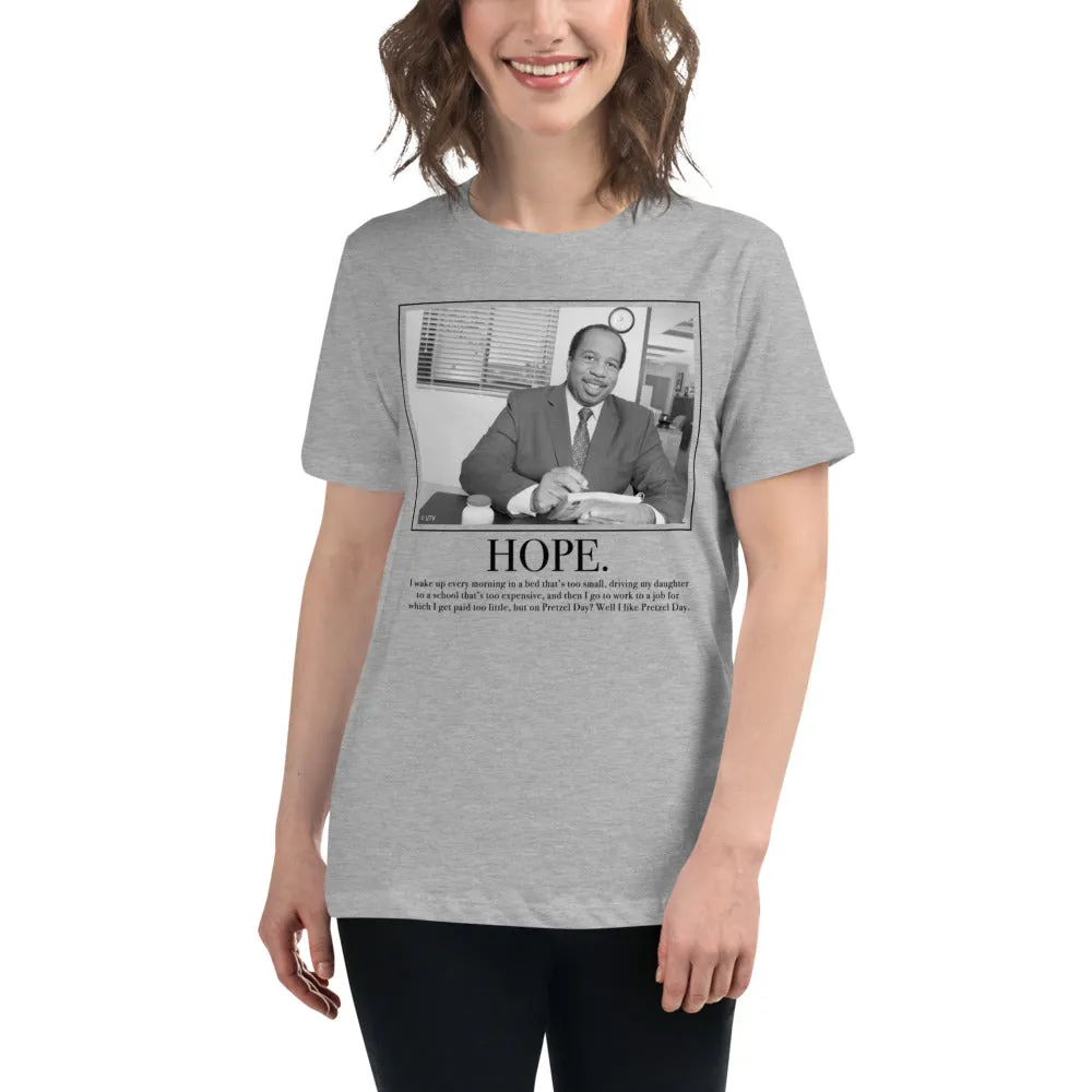Hope Motivational Women's Relaxed T-Shirt
