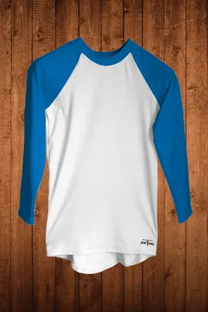HUGGA LS COMPRESSION TOP - BLUE